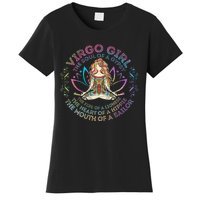 Virgo Girl The Soul Of A Gypsy Birthday Hippie Soul Women's T-Shirt