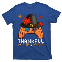 Video Game Thanksgiving Pumpkin Gamer Thankful Autumn Gaming Gift T-Shirt