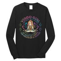 Virgo Girl The Soul Of A Gypsy Birthday Hippie Soul Long Sleeve Shirt