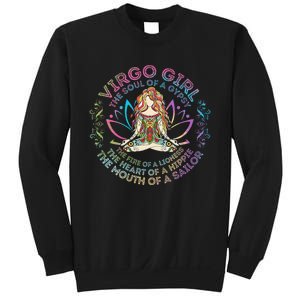 Virgo Girl The Soul Of A Gypsy Birthday Hippie Soul Sweatshirt