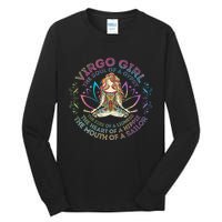 Virgo Girl The Soul Of A Gypsy Birthday Hippie Soul Tall Long Sleeve T-Shirt