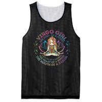 Virgo Girl The Soul Of A Gypsy Birthday Hippie Soul Mesh Reversible Basketball Jersey Tank