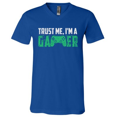 Video Games Trust Me Im A Game Cute Gift V-Neck T-Shirt