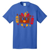 Video Games Thanksgiving Turkey Gamer Gaming Tall T-Shirt