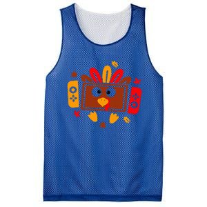 Video Games Thanksgiving Turkey Gamer Gaming Mesh Reversible Basketball Jersey Tank