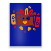 Video Games Thanksgiving Turkey Gamer Gaming Poster