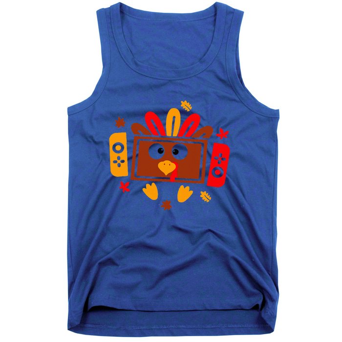 Video Games Thanksgiving Turkey Gamer Gaming Tank Top