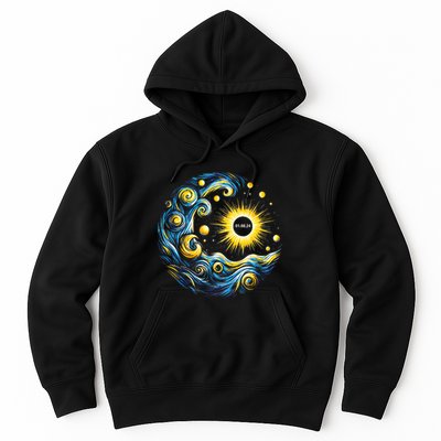 Van Gogh Total Solar Eclipse April 8th 2024 Trending Now Hoodie