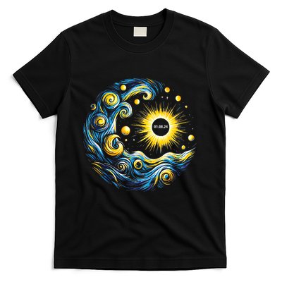 Van Gogh Total Solar Eclipse April 8th 2024 Trending Now T-Shirt
