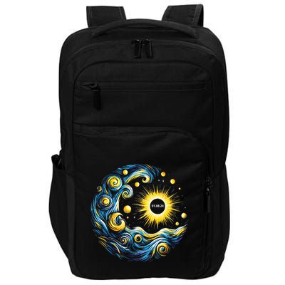 Van Gogh Total Solar Eclipse April 8th 2024 Trending Now Impact Tech Backpack