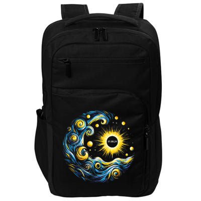 Van Gogh Total Solar Eclipse April 8th 2024 Trending Now Impact Tech Backpack