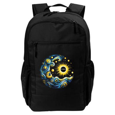 Van Gogh Total Solar Eclipse April 8th 2024 Trending Now Backpack
