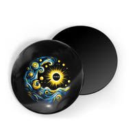 Van Gogh Total Solar Eclipse April 8th 2024 Trending Now Magnet