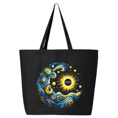 Van Gogh Total Solar Eclipse April 8th 2024 Trending Now 25L Jumbo Tote