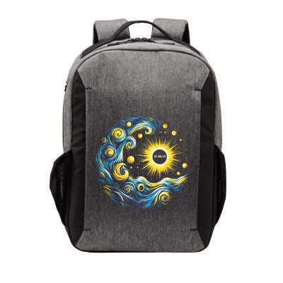 Van Gogh Total Solar Eclipse April 8th 2024 Trending Now Vector Backpack