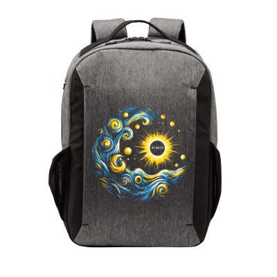 Van Gogh Total Solar Eclipse April 8th 2024 Trending Now Vector Backpack