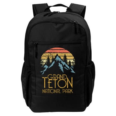Vintage Grand Teton National Park Wyoming Retro Sweagift Backpack