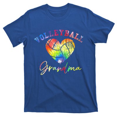 Volleyball Grandma Tie Dye T-Shirt