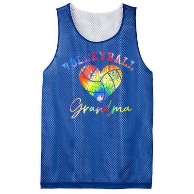 Volleyball Grandma Tie Dye Mesh Reversible Basketball Jersey Tank