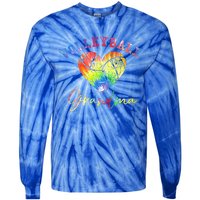 Volleyball Grandma Tie Dye Tie-Dye Long Sleeve Shirt