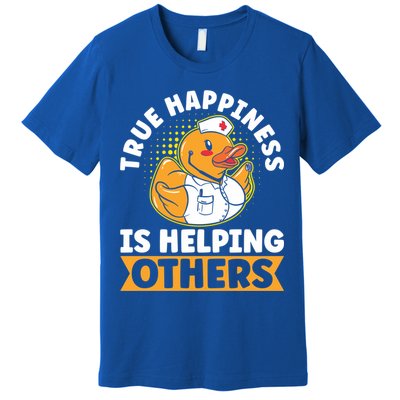 Volunteer Group True Happiness Is Helping Others Volunteers Gift Premium T-Shirt