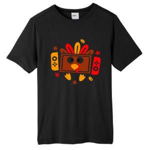 Video Games Thanksgiving Turkey Gamer Gaming Tall Fusion ChromaSoft Performance T-Shirt