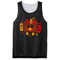 Video Games Thanksgiving Turkey Gamer Gaming Mesh Reversible Basketball Jersey Tank