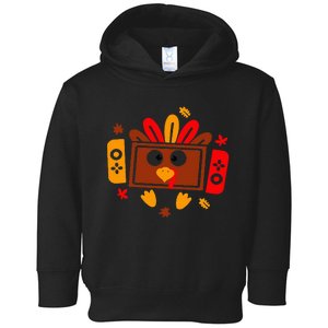 Video Games Thanksgiving Turkey Gamer Gaming Toddler Hoodie