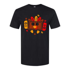 Video Games Thanksgiving Turkey Gamer Gaming Softstyle CVC T-Shirt