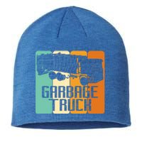 Vintage Garbage Truck Driver Trash Trucker Meaningful Gift Sustainable Beanie