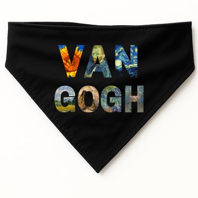Van Gogh Tribute To Vincent Van Gogh USA-Made Doggie Bandana