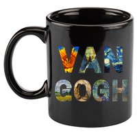 Van Gogh Tribute To Vincent Van Gogh 11oz C Handle Ceramic Mug