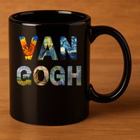 Van Gogh Tribute To Vincent Van Gogh 11oz C Handle Ceramic Mug