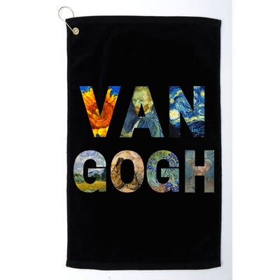 Van Gogh Tribute To Vincent Van Gogh Golf Towel