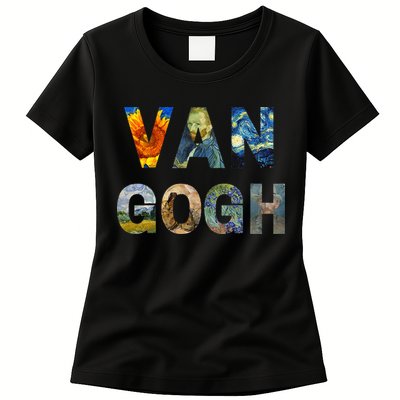 Van Gogh Tribute To Vincent Van Gogh Womens T-Shirt