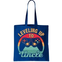 Video Gamer Uncle Lover Leveling Up To Uncle Gift Tote Bag