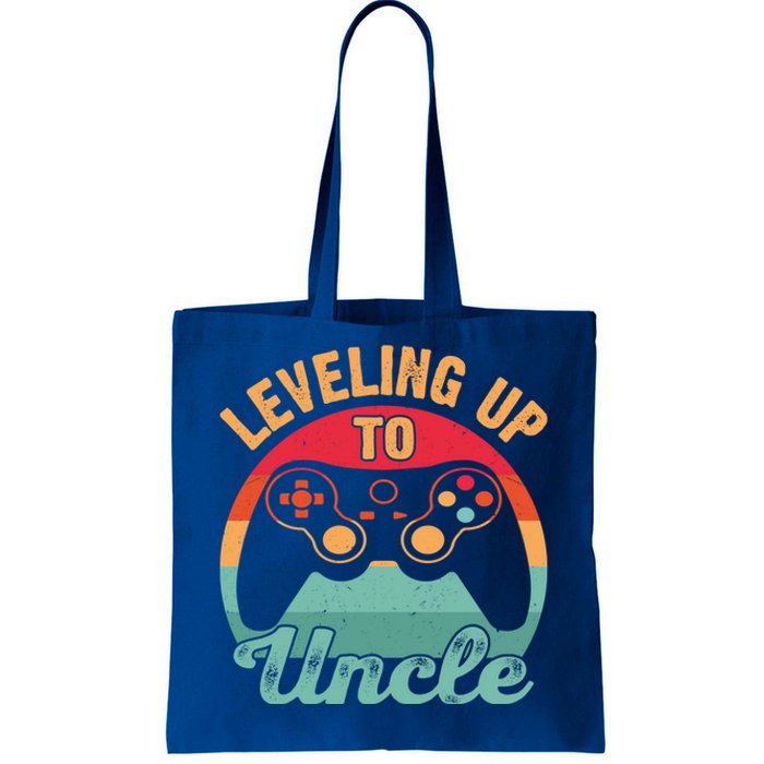 Video Gamer Uncle Lover Leveling Up To Uncle Gift Tote Bag