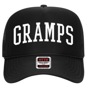 Varsity Gramps High Crown Mesh Back Trucker Hat