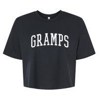 Varsity Gramps Bella+Canvas Jersey Crop Tee