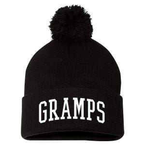 Varsity Gramps Pom Pom 12in Knit Beanie