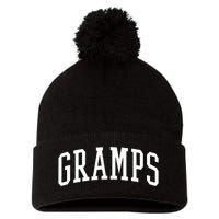 Varsity Gramps Pom Pom 12in Knit Beanie