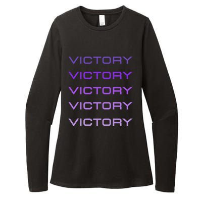 Victory Gift Womens CVC Long Sleeve Shirt