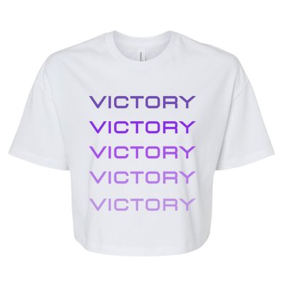 Victory Gift Bella+Canvas Jersey Crop Tee