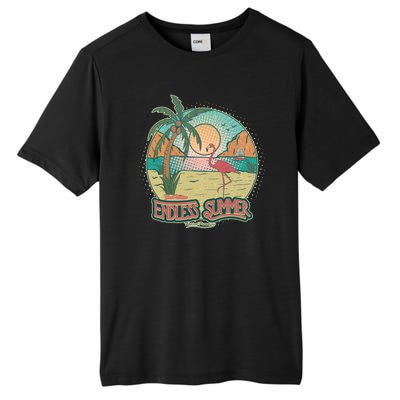 Vintage Good Vacation Endless Summer Tropical Paradise Tall Fusion ChromaSoft Performance T-Shirt