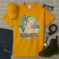 Vintage Good Vacation Endless Summer Tropical Paradise Tall T-Shirt