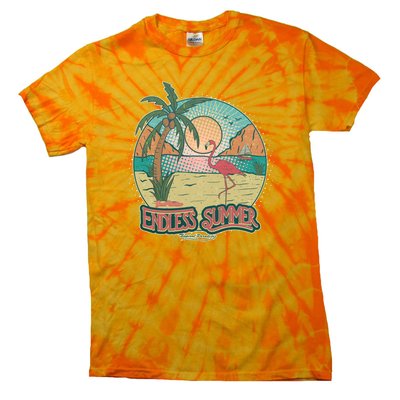 Vintage Good Vacation Endless Summer Tropical Paradise Tie-Dye T-Shirt