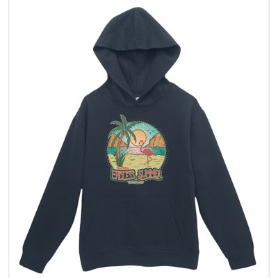 Vintage Good Vacation Endless Summer Tropical Paradise Urban Pullover Hoodie