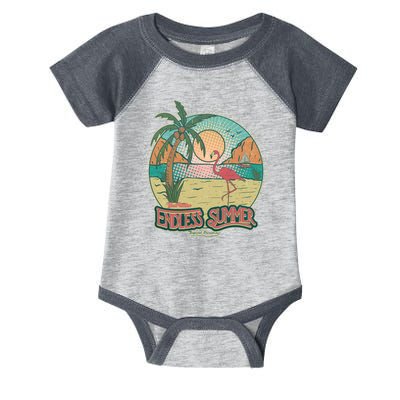 Vintage Good Vacation Endless Summer Tropical Paradise Infant Baby Jersey Bodysuit