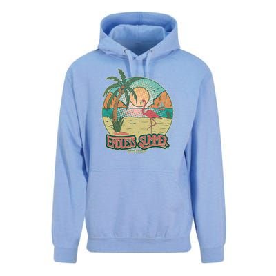 Vintage Good Vacation Endless Summer Tropical Paradise Unisex Surf Hoodie