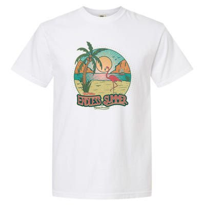 Vintage Good Vacation Endless Summer Tropical Paradise Garment-Dyed Heavyweight T-Shirt